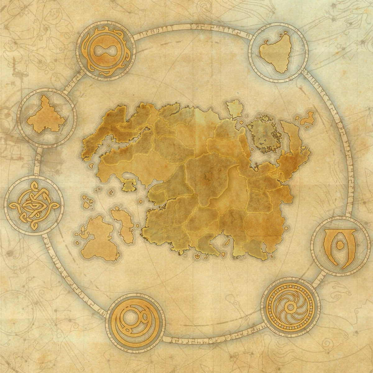 ESO Map of Tamriel